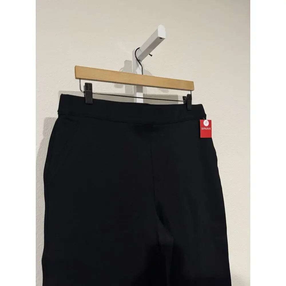 Spanx NWT The Perfect Pant Wide Leg in Charcoal Heather Ponte XL Tall 20385T